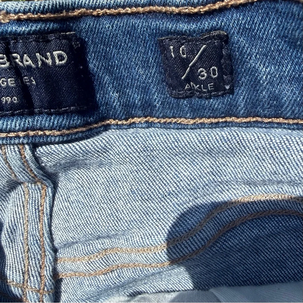 Lucky Brand Blue Jeans Mid Rise Fringed Bridgette Y2K - Picture 5 of 10